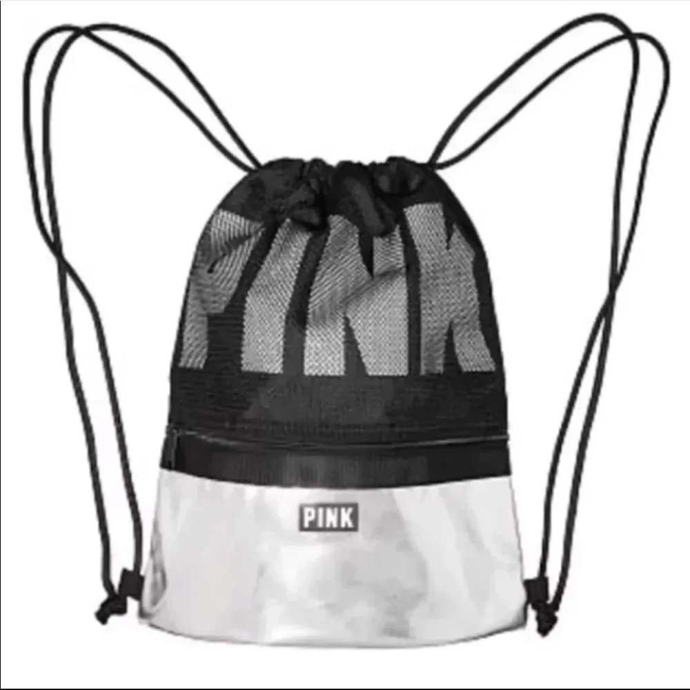 New Victoria Secret PINK DRAWSTRING BACKPACK